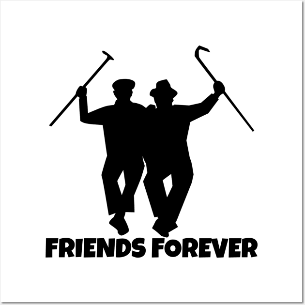 Friend Forever Wall Art by alialbadr